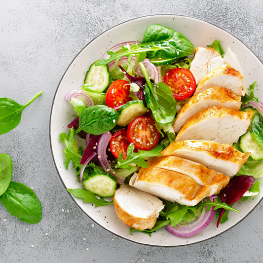 Chicken Mediterranean power plate