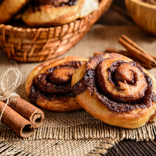Cinnamon swirl protein muffin
