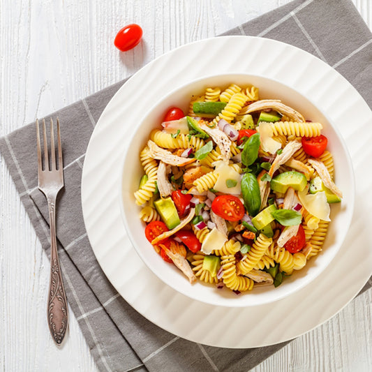 Protein pasta salad with chicken *GF